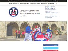Tablet Screenshot of consuladordmadrid.com